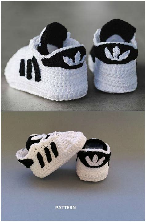 baby schuhe häkeln adidas|Adidas Turnschuh 9cm .